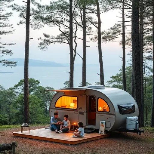 글램핑 vs 카라반: 우리 가족에게 딱 맞는 통영편백숲길캠핑장 선택은?