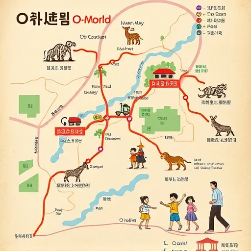 4. 대전 오월드 사파리, 맹수존과 초식동물존의 매력 및 관람 팁