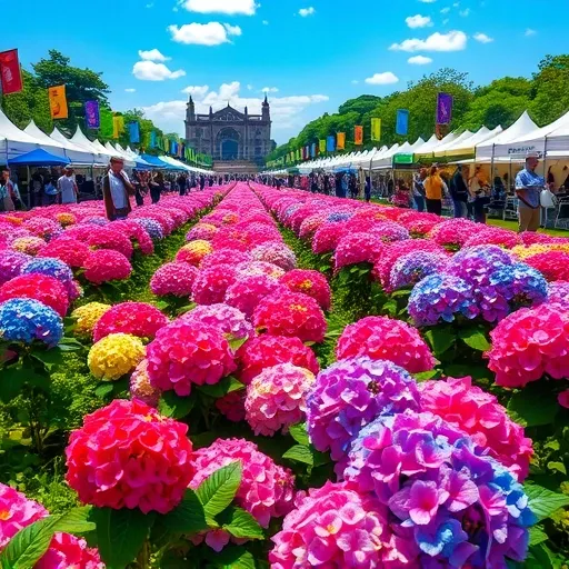 인생샷 스팟과 숨겨진 보석: 유구색동수국정원 200% 즐기기