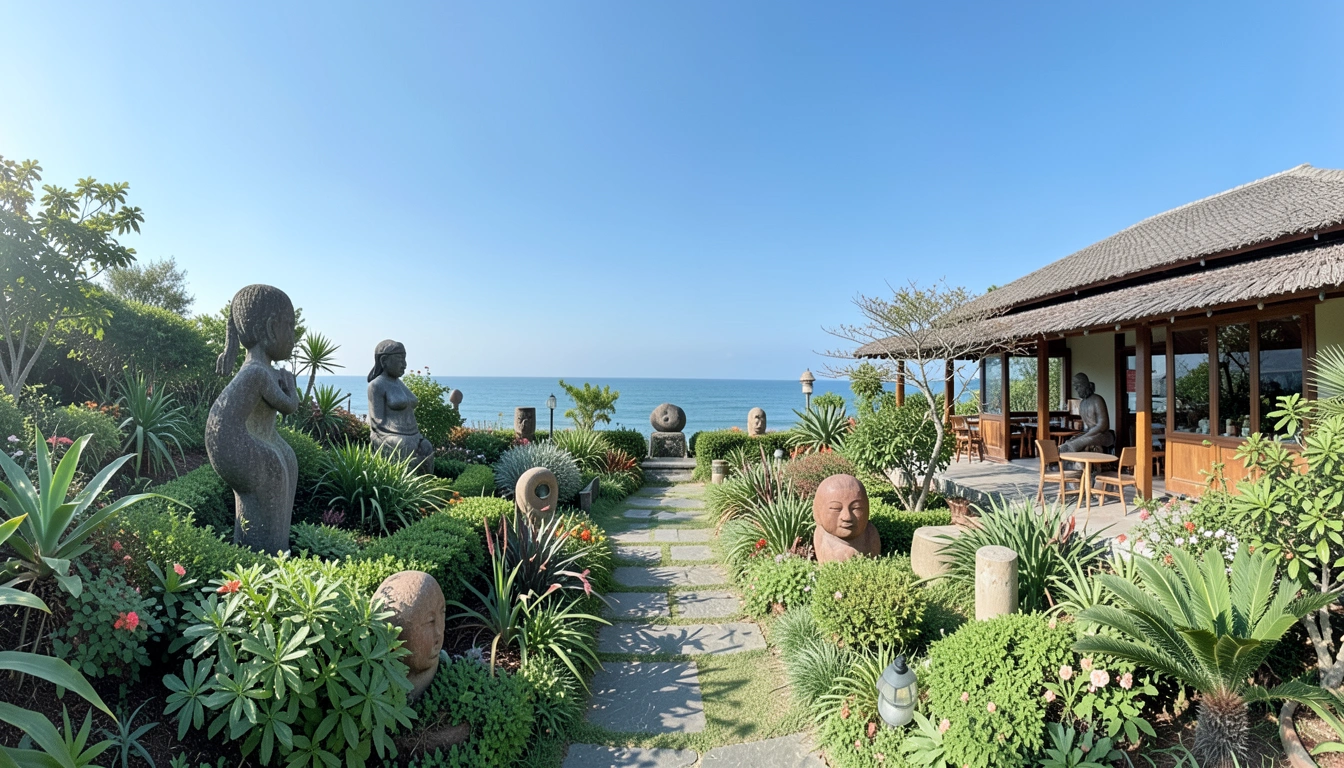 나문재 카페의 진짜 매력: 오션뷰 vs. 정원, 당신의 선택은?