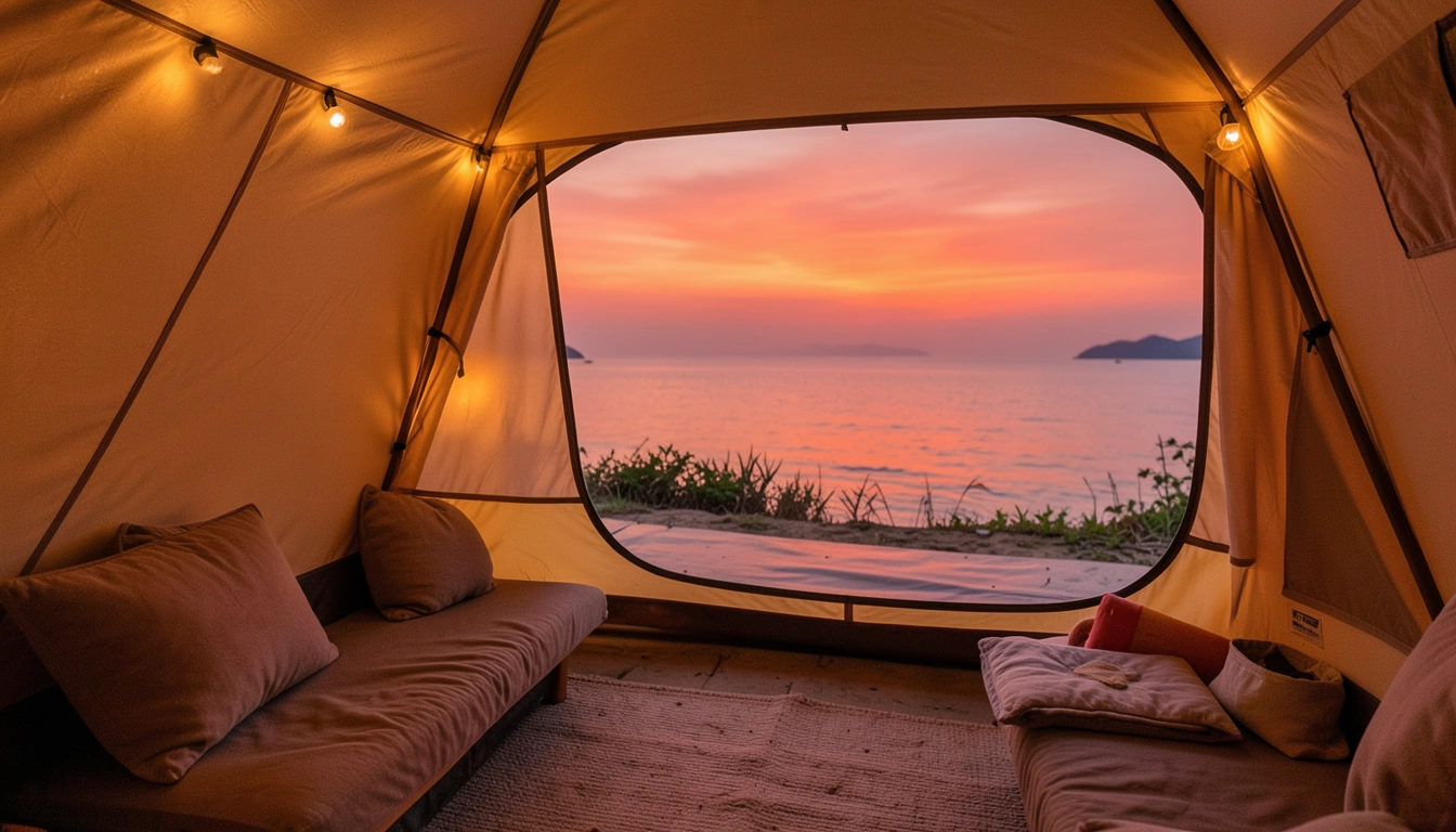 노을을 넘어선 캠핑의 완성: 고창의 맛과 즐거움을 함께!