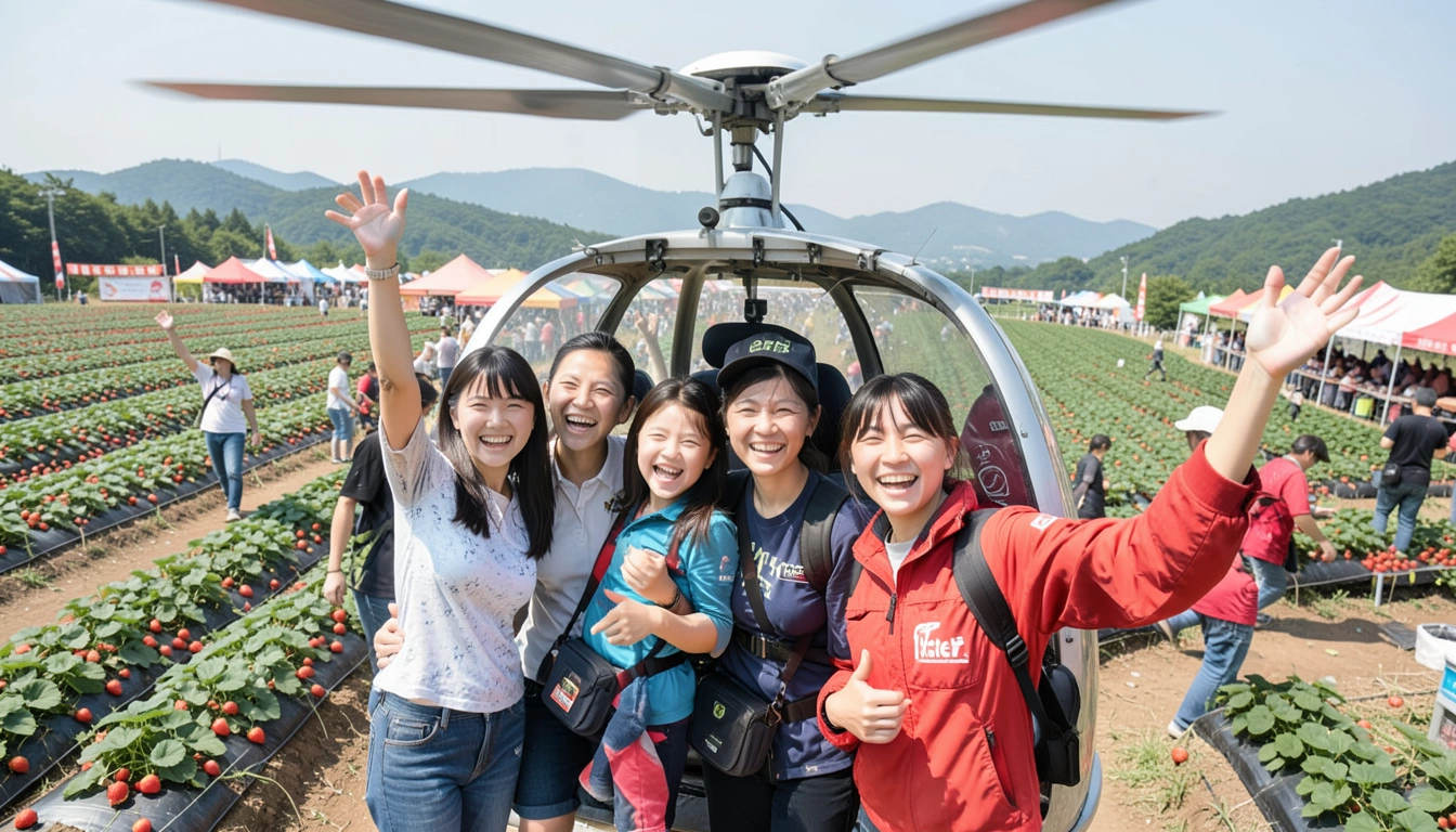 놓치지 마세요! 2025 논산 딸기축제 헬기 체험을 위한 고급 전략