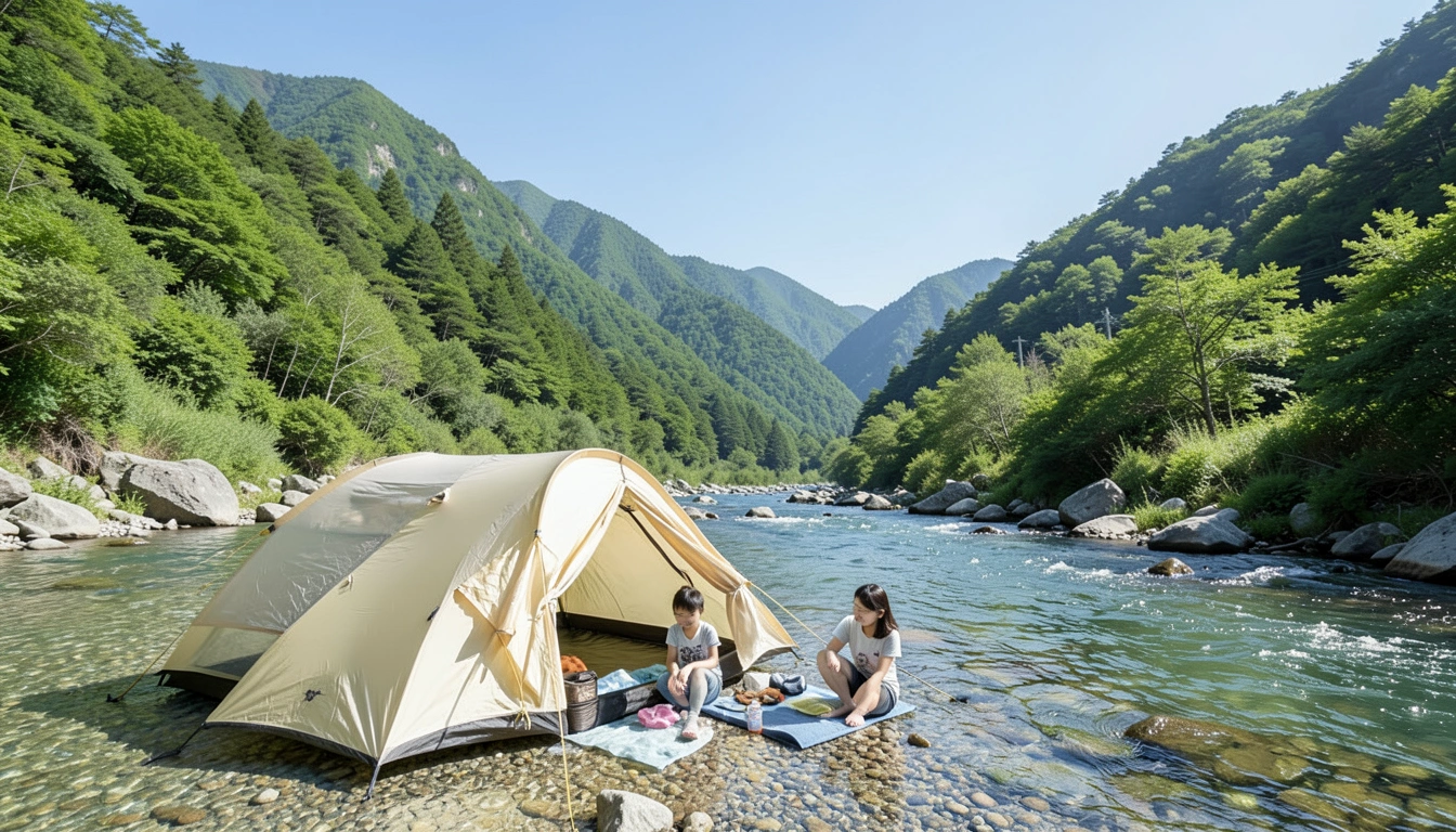 나에게 맞는 소금강 캠핑장 선택하기: 장천마을 vs 자동차야영장