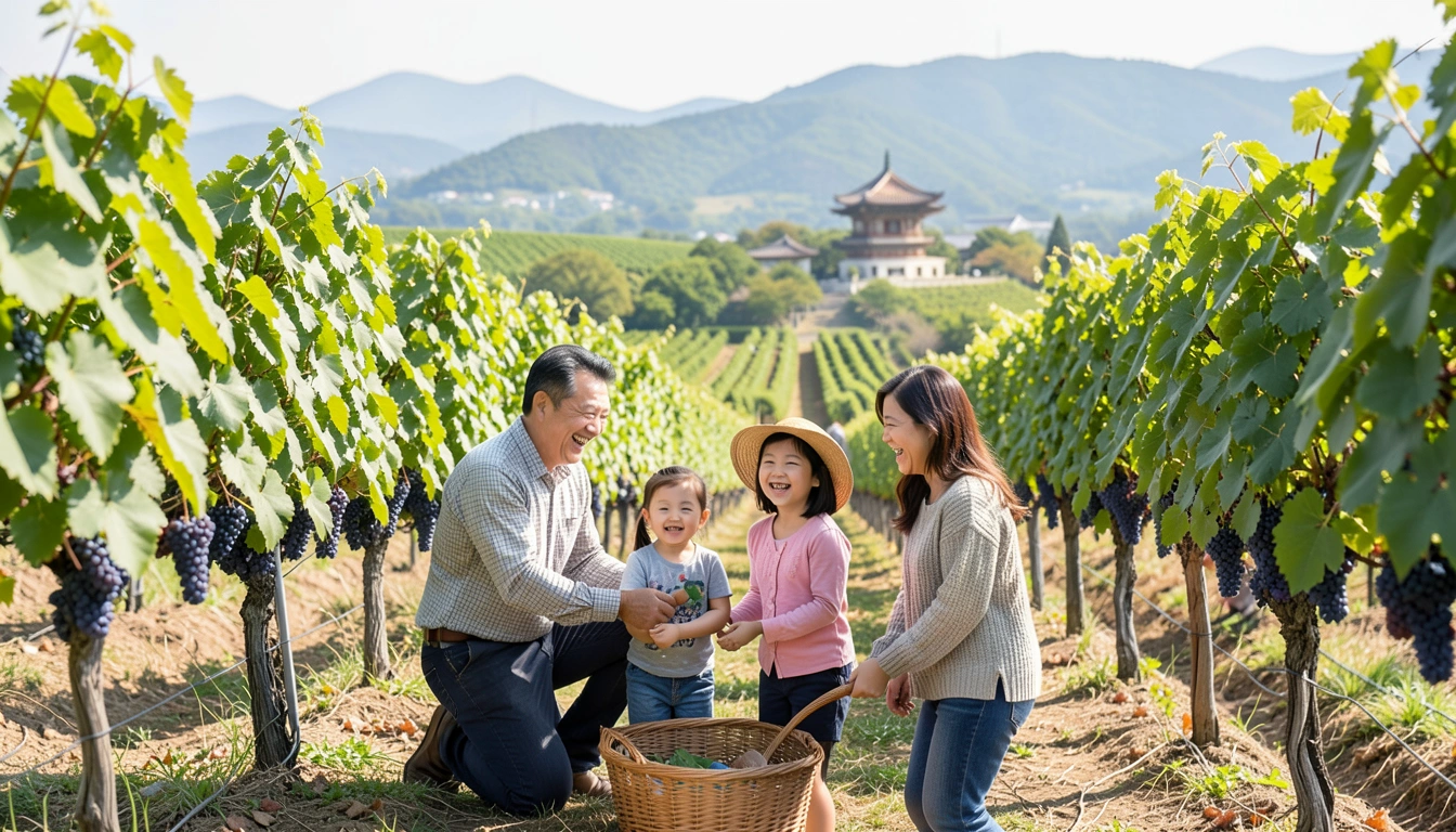 스마트팜이 선도하는 송산포도의 혁신: 미래를 맛보다