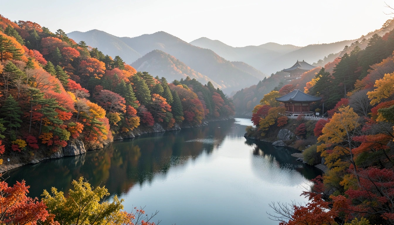 계룡산 국립공원과 함께! 지속 가능한 동학사계곡 여행법