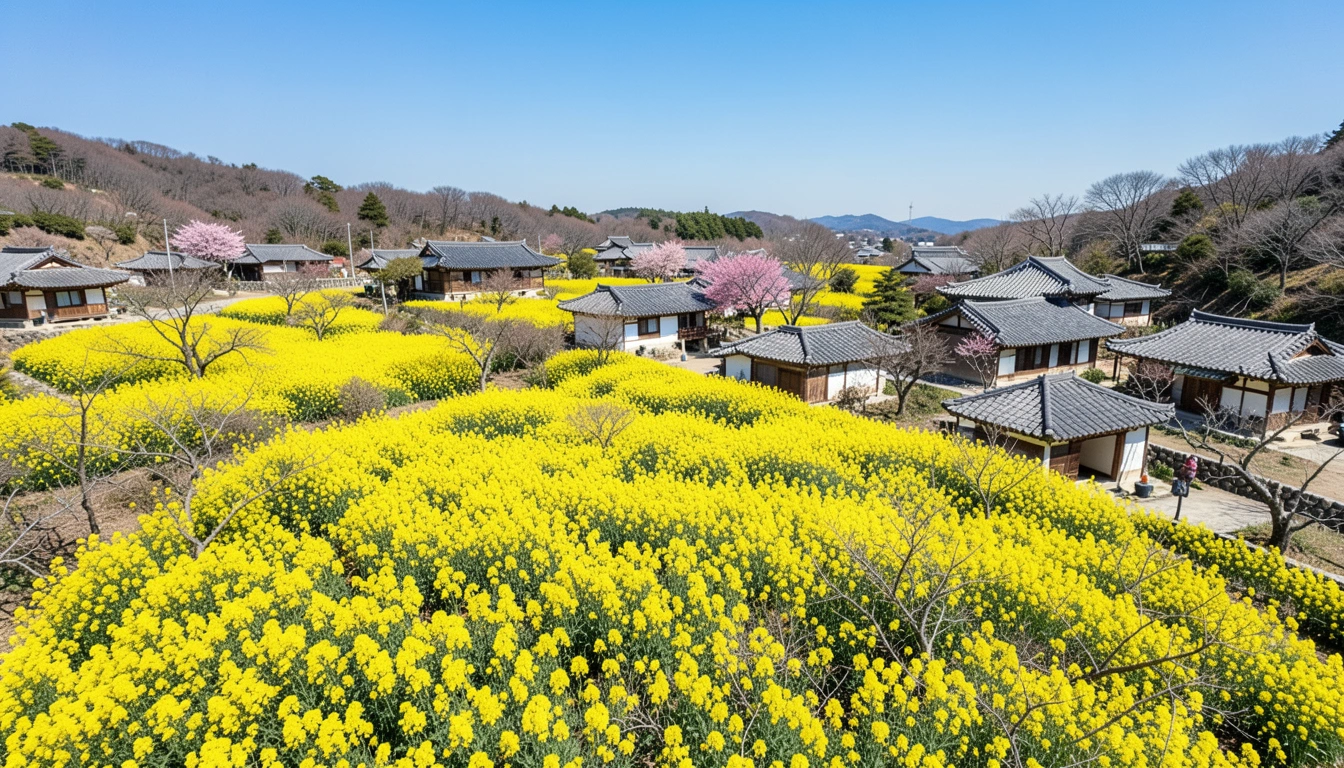 실패 없는 2025년 구례산수유축제, 개화시기와 주차 완전 분석