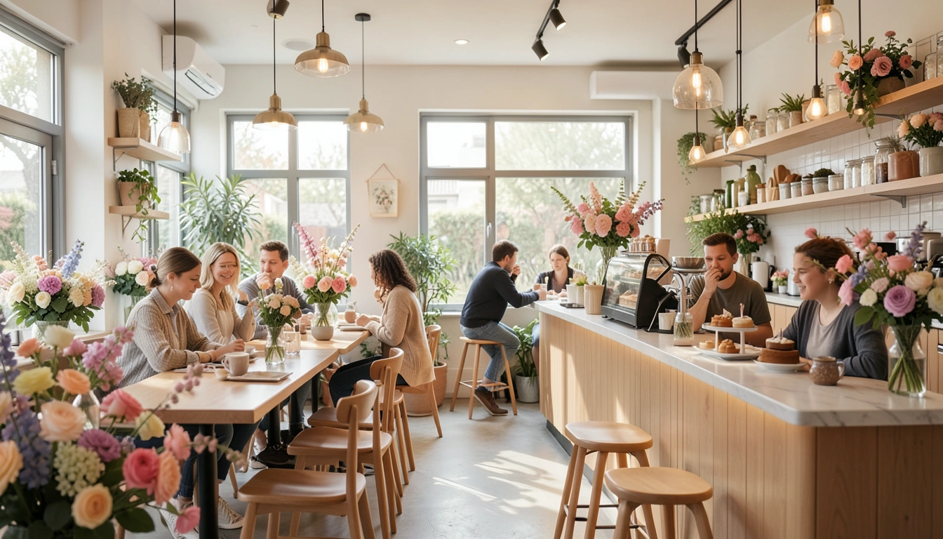 2. 꽃카페 방문, 이왕이면 제대로! 계절별 꽃과 즐기는 오감 만족 팁